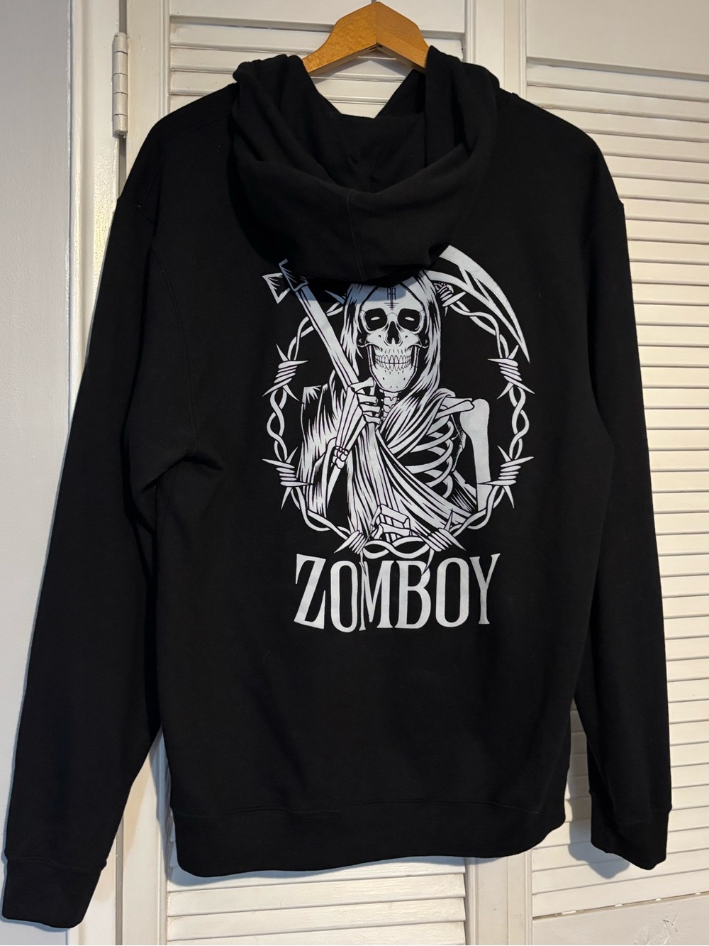 Men’s Zomboy EDM Graphic Back Hoodie